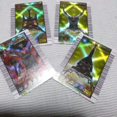 ジ*ン様 【美品】金レア4枚セット(ムシキング2005セカンド)