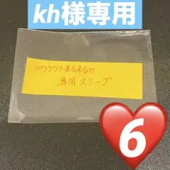 【専用スリーブ 1セット】kh様専用
