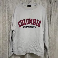 D’sGARMENT グレー スウェット COLUMBIA UNIVERSITY