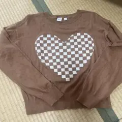 ギャップ　ハート柄　ニット