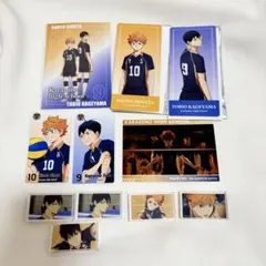 ハイキュー　日向翔陽 影山飛雄 ブロマイドセット ハイキュープラザ