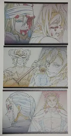 鬼滅の刃　遊郭編　おすそ分けポストカード　宇髄天元　ufotable　ダイニング