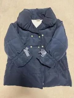 プティマイン　アウター　110 冬　ネイビー