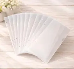 A6 리필 10장 클리어 돼지 저금통 바인더 saving 가계 관리 한국 리필