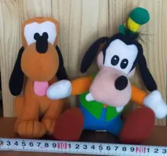 ディズニー プルート グーフィー ぬいぐるみ 2体セット