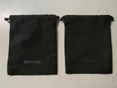 CHANEL 巾着 ポーチ 2枚セット