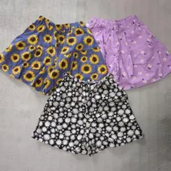 GUキュロットパンツ　150