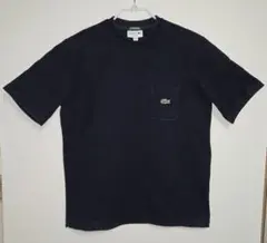 ラコステ × BEAMS 別注 Tシャツ ネイビー