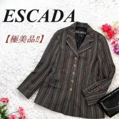 ESCADA ブラック レザージャケット 新品タグ付き ESCADA ブラック レザージャケット 新品タグ付き ESCADA ブラック