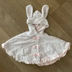 【新品未使用タグ付き】うさ耳　ポンチョ