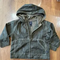 baby GAP フード付きジャケット 90cm オリーブグリーン