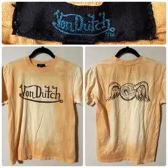 Von Dutch レディースS キッズ150 Tシャツ　ビッグロゴ　デカロゴのサムネイル