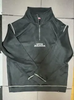 Dickies ブラック ハーフジップ Mのサムネイル