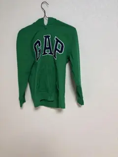 GAP キッズパーカー XLサイズグリーン