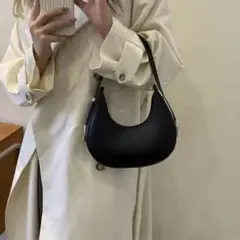 値下げ！！　軽量 ハンドバッグ 黒　ブラック　レディース 小さめ 合皮 シンプル