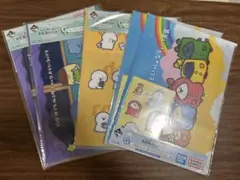 お文具といっしょ　一番くじ　クリアファイル