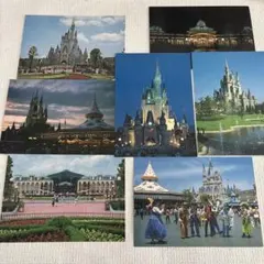 東京ディズニーランド ポストカード 7枚セット