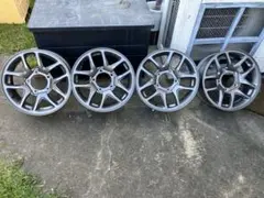【純正ナット、センターキャップ付】SUZUKI純正ジムニー JB64W ホイールのサムネイル