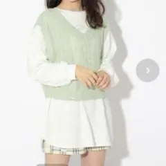 レピピアルマリオ　ベスト　カットソー　セット