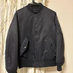 ブラック ボンバージャケット