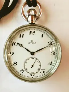 CYMA シーマ 懐中時計 手巻き 稼働品 スイス製のサムネイル