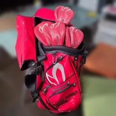 MASTER BUNNY EDITION キャディバッグ レッドのサムネイル