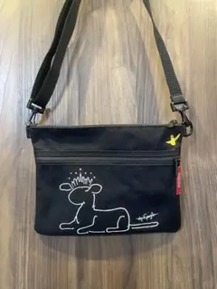 Mark Gonzales 犬イラスト サコッシュバッグ