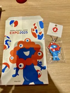 【完売】大阪・関西万博 ミャクミャク　PVCマスコット A キーホルダー　袋付き