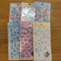 しずくちゃんBONBON DROP キャラクターシール 6パックセット