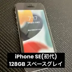 j*e様 iPhone SE 128GB (第一世代) スペースグレイ