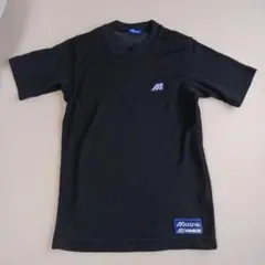 mizuno　150　半袖アンダーシャツ　黒