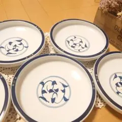 和食器 新品・未使用  有田焼 昭和レトロ多様鉢 6枚セット