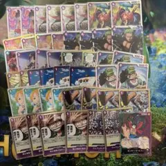 緑紫ルフィデッキパーツ　ワンピースカードのサムネイル