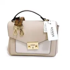 未使用 GUESS ゲス ハンドバッグ ショルダー 2way ベージュ