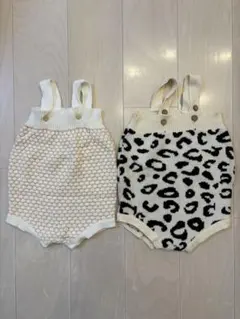 ロンパース　ニット　セット売り　80