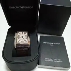 美品/希少/電池交換済】EMPORIO ARMANI 腕時計 シェル クォーツ - メルカリ