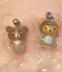 リラックマ めじるしアクセサリー きょうりゅう着ぐるみフィギュア