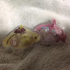 サンリオキャラクターズ パッケージチャーム&チョコボーロ マイメロ＆ポムプリン