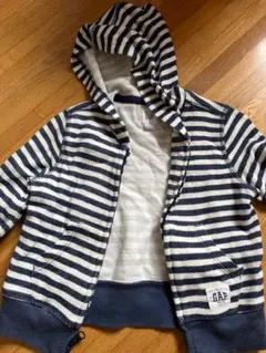 GAP ストライプ フード付きトレーナー