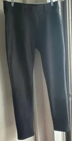 レディース　Mサイズ ブラック ストレッチパンツ