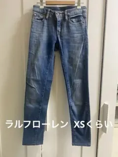 ラルフローレン スキニー　デニム　デニムサプライ　24/32 XSくらいのサムネイル