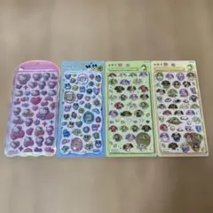立体シール　4点セット