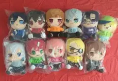 カラフルピーチ　おすわりBIGぬいぐるみ　全員　コンプ　からぴち