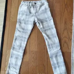 branshes チェック柄 ロングパンツ