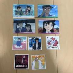 名探偵コナン まとめ売り カード シール キーホルダー 12点セット