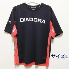 DIADORAディアドラ・半袖Tシャツ・サッカー・フットサル・Lサイズのサムネイル
