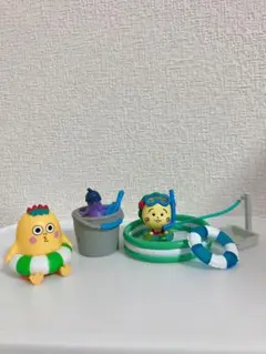 コジコジ かいすいよく ガチャ 3個セット＆プール