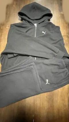 PUMA 黒 セットアップ