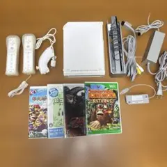 Wii本体＋ソフト4本セット ファイアーエムブレム蒼炎の軌跡暁の女神等