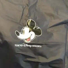 ディズニー　レインコート　ポンチョ　ミッキー　S 紺　雨具